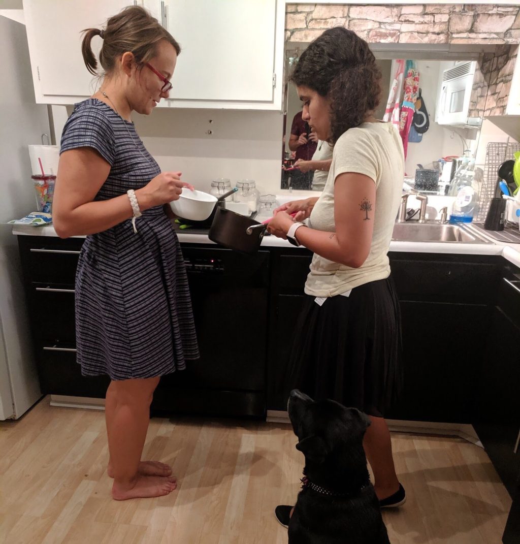 More food and fun: White potage curry&nbsp;udon