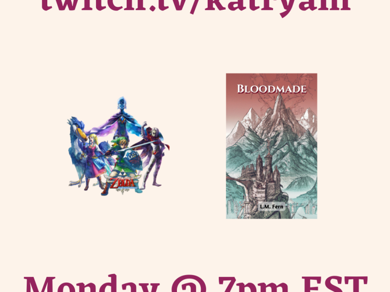Stream Announcement: Book Release&nbsp;Party!