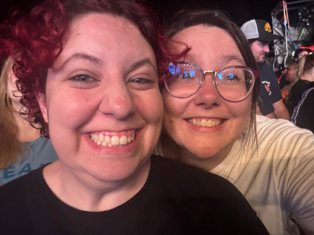 Me (right) and my friend Nat (left)