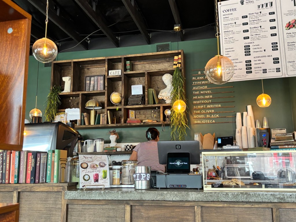 A coffee bar in Washington
